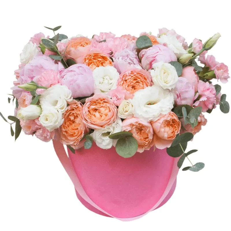 Цветы в коробке Мечтательная